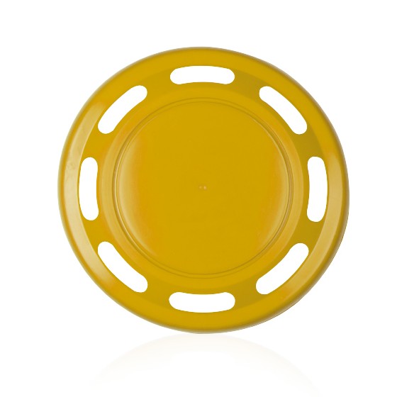 Yellow Twister Frisbee